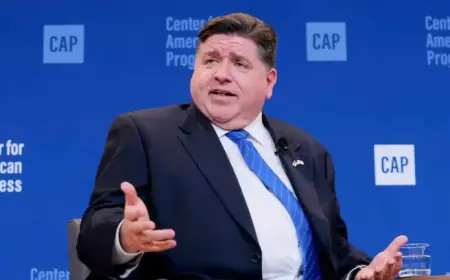 Pritzker Joins Democratic Governors Boycotting White House Dinner After Snub Chaos