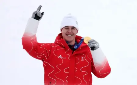 Franjo von Allmen Claims Third Olympic Gold, Announces Global Arrival