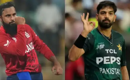 Adil Rashid Sets New World Record for Most Wickets, Surpassing Haris Rauf