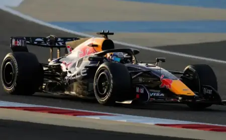 Lando Norris Leads Day One of F1 Bahrain Testing; Verstappen’s Red Bull Impresses