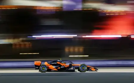 Lando Norris Tops Max Verstappen in 2026 F1 Bahrain Test Day One