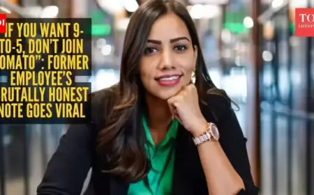 Ex-Zomato Employee Exposes Intense Work Culture Behind the Scenes