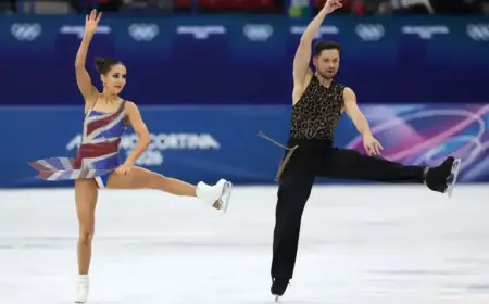 Team GB Chases First Medal in Ice Dance Final; Men’s Curling Kicks Off