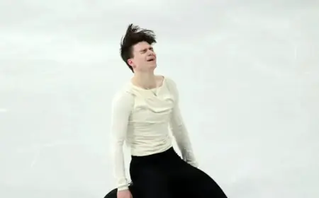 Maxim Naumov Triumphs with Emotional Skate at 2026 Winter Olympics