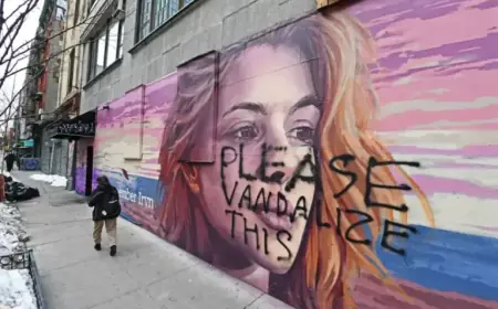 NYC Mural of Murdered Ukrainian Refugee Vandalized, Sparking Outrage