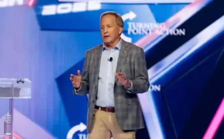 Turning Point Action Backs Ken Paxton in Texas GOP Senate Primary