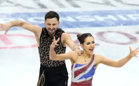 Lilah Fear and Lewis Gibson Aim High in 2026 Winter Olympics Skating