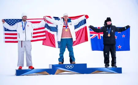 United States at the Winter Olympics: Team USA surges into top three after historic haul in Italy