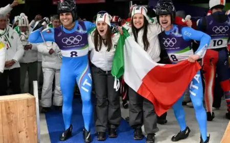 Italy Wins Gold in Luge Doubles at 2026 Olympics Live