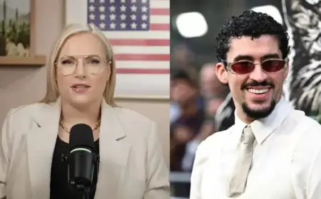 Meghan McCain Praises Bad Bunny Critics, Reveals Anti-Trump Song as Favorite