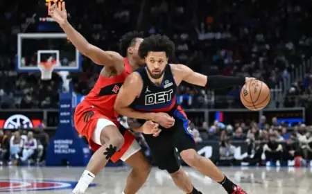 Pistons Face Raptors in Final Match Before All-Star Break