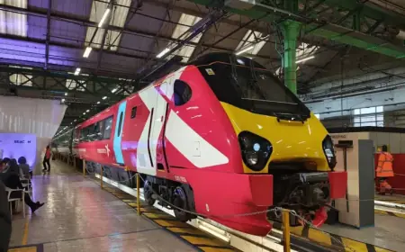 CrossCountry Reveals First Refurbished Voyager Train with Stunning Photos