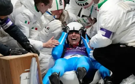 Voetter and Oberhofer Secure Italy’s Home-Ice Victory in Olympic Women’s Luge Doubling