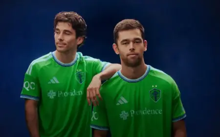 Sounders Unveil New Evergreen State Kit