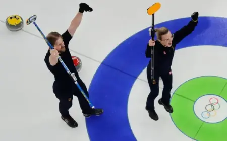 US Secures Historic Mixed Doubles Curling Medal