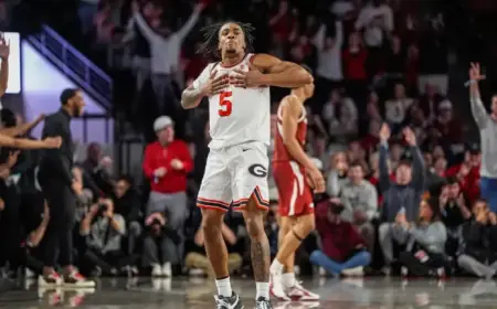 Georgia Basketball Star to Miss Crucial Game Against Florida