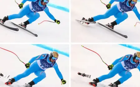 Ski Binding Failure Halts Italian Veteran Paris’ Medal Hopes