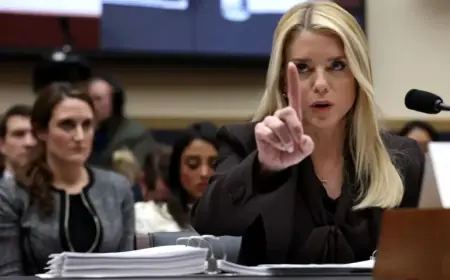 Lawmakers Question Pam Bondi on Epstein and Trump Adversary Cases