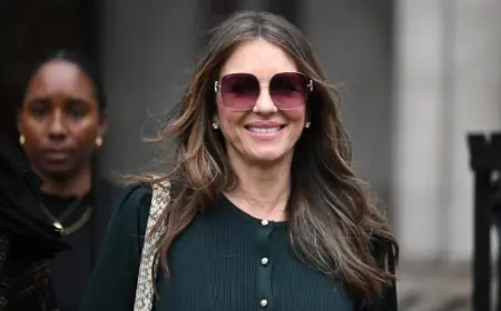 Elizabeth Hurley lights up social feeds with radiant red bikini vacation snap