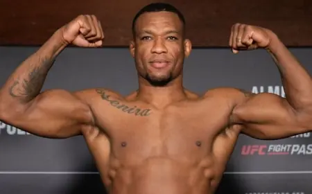 Jailton Almeida to Drop Back to Light Heavyweight After UFC Vegas 113 Loss