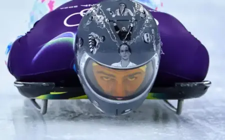 Ukrainian Skeleton Athlete Delivers Powerful Message Amid Olympic Challenges
