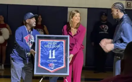 Jalen Williams’ Jersey Retired at High School, Honoring OKC Thunder Star (Video)