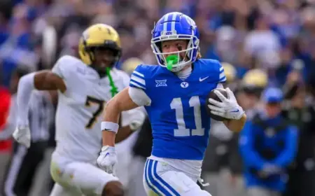 BYU Star Receiver Parker Kingston Faces First-Degree Rape Charge in Utah