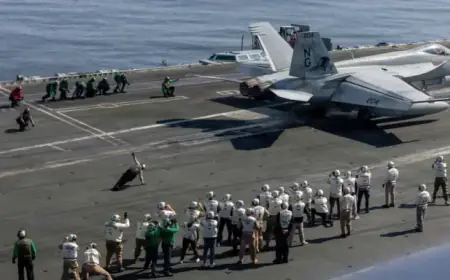 Pentagon Mobilizes Second Aircraft Carrier for Middle East Deployment