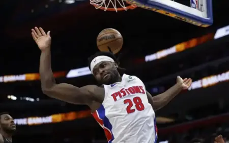 NBA Suspends Isaiah Stewart and Three Others for Seven Games