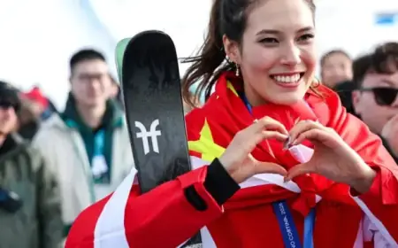 Olympic Skier Eileen Gu, 22, Masters Brand Deals, Sports, and Schooling