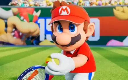 Mario Tennis Fever Hits Courts with Day One Game Update