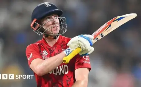 England’s Cautious Batting Leads to T20 World Cup Loss to West Indies