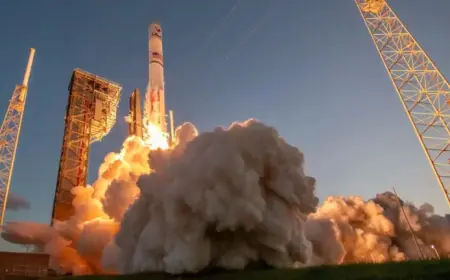 Vulcan Centaur Launches US Military Surveillance Satellites February 12