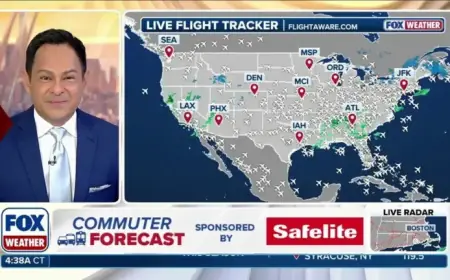 Dense Fog and Winter Weather May Disrupt Travel Across South and West