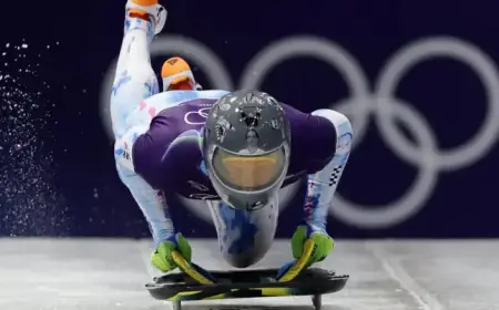 Ukrainian Olympian Disqualified for War Imagery on Helmet