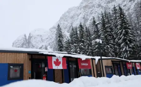 Canadians Experience Olympic-Style Glamping in Cortina’s Athlete Village