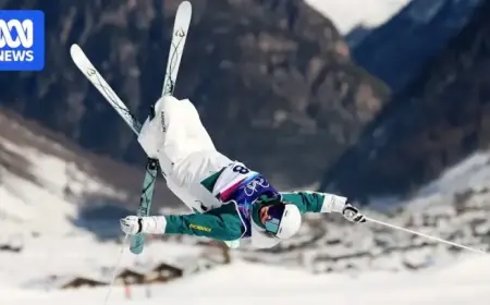 Live Update: Graham and Aussies Compete in Olympic Moguls Final