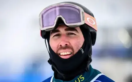 Australian Snowboarder Suffers Neck Injury in Winter Olympics Training Accident