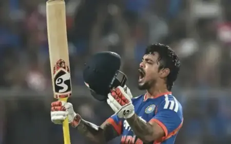 Ishan Kishan Minimizes Century in India vs New Zealand, Targets 2026 T20 World Cup