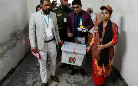 Live Bangladesh Election Results: BNP vs. Jamaat as Polls Close