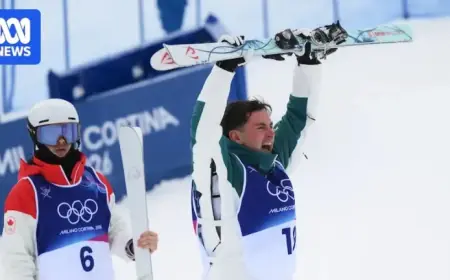 Woods Clinches Spectacular Moguls Gold Victory