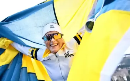 Karlsson Thrilled After Dominating Olympic Event