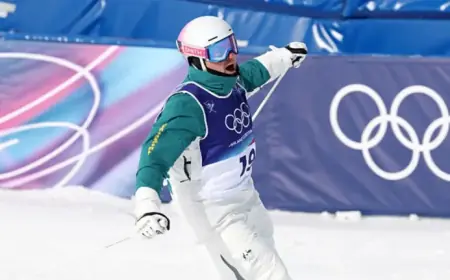 Australian Star Cooper Woods Claims Gold in Moguls After Thrilling Tie-Breaker