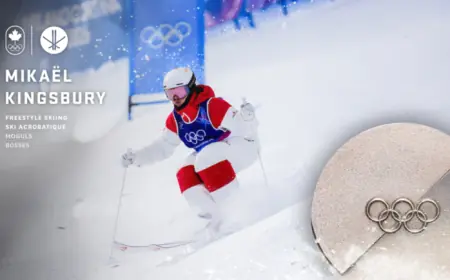Mikaël Kingsbury Secures Silver, Earns Fourth Olympic Medal in Men’s Moguls