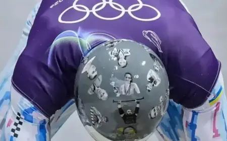 Ukraine’s Vladyslav Heraskevych Disqualified from Olympics for Banned Helmet