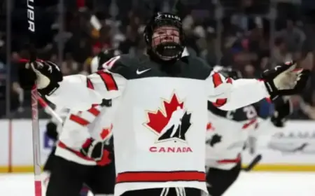Olympic Hockey Captain Exemplifies Sportsmanship in Calm Response to Major Head Hit