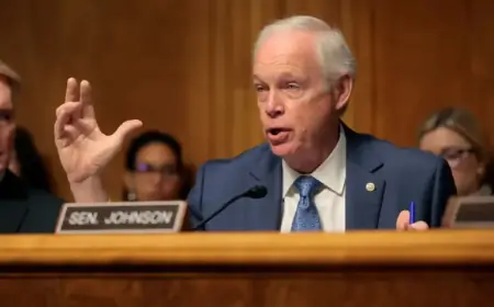Sen. Ron Johnson Criticizes Minnesota AG Keith Ellison in Trump Admin Update