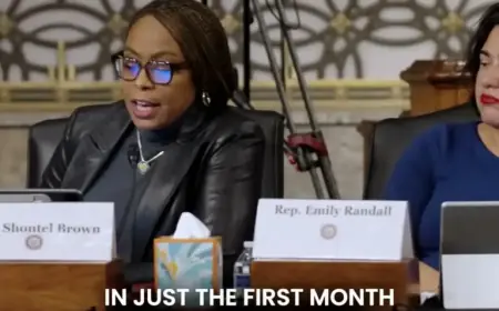 Speaker Claims Federal Agents Killed Two U.S. Citizens, Criticizes Administration