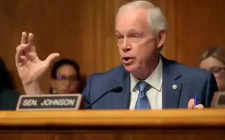 Sen. Ron Johnson Critiques Minnesota AG Keith Ellison in Trump Administration Update