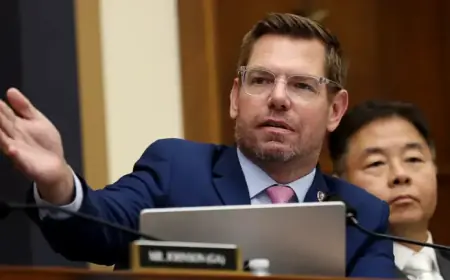 ICE Director Stands Firm Against Eric Swalwell’s Resignation Demands